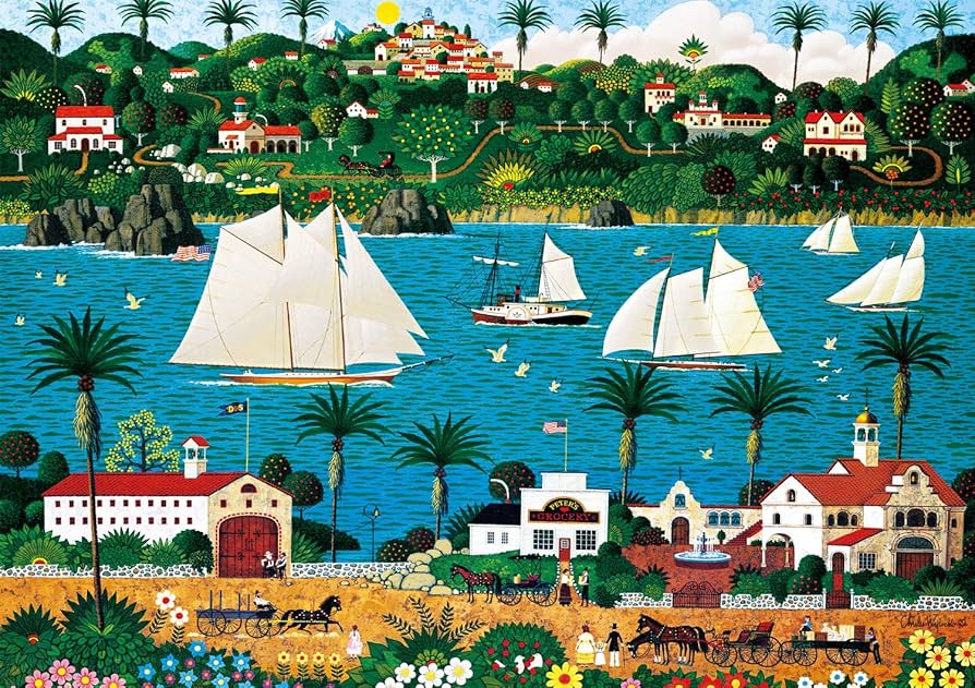 Amazon.co.jp: Buffalo Games - Charles Wysocki - Old